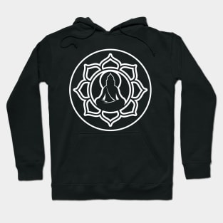 Buddha Lotus Flower Spiritual Hoodie